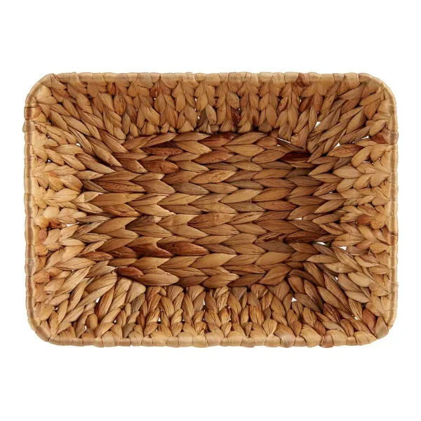Galda rotājums Gift Decor Brūns Metāls Ūdens hiacinte 30 x 9 x 22 cm (12 gb.)