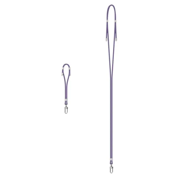 Spigen Universal Strap Set Crossbody & Wrist - Phone Strap for Shoulder & Wrist (Deep Purple)
