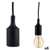 Потолочный светильник Gift Decor Чёрный 60 W 220-250 V (6 штук)