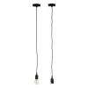 Потолочный светильник Gift Decor Чёрный 60 W 220-250 V (6 штук)