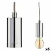 Потолочный светильник Gift Decor Серебристый 60 W 220-250 V (6 штук)