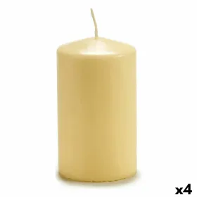 Candle Acorde Cream 9 x 15 x 9 cm (4 Units)