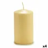 Candle Acorde Cream 9 x 15 x 9 cm (4 Units)