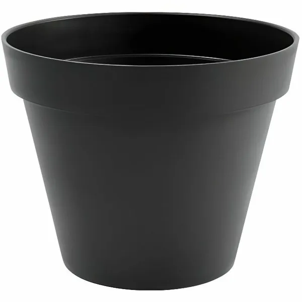 Банка EDA Серый полипропилен Пластик Круглый Круглая Ø 48 x 40 cm