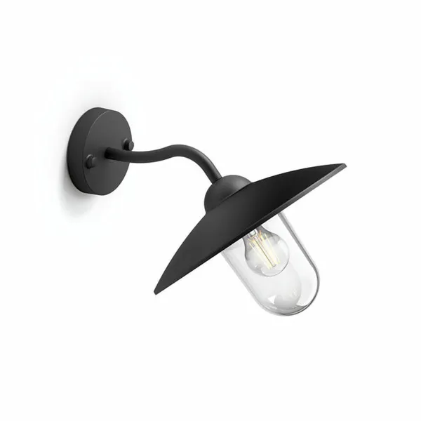 Sieninis apšvietimas Philips 0164330PN Išorinis Juoda Aliuminis 60 W E27
