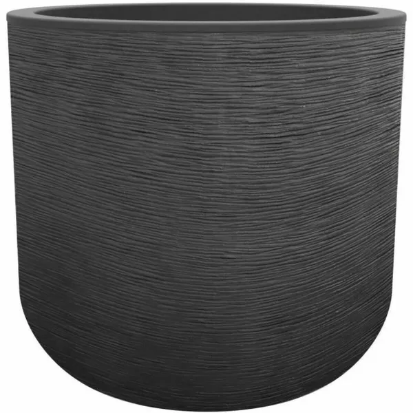 Kukkaruukku EDA Harmaa Muovinen Pyöreä Ø 40 cm