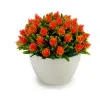Декоративное растение Ibergarden Пластик Цветы 14 x 12,5 x 14 cm (12 штук)