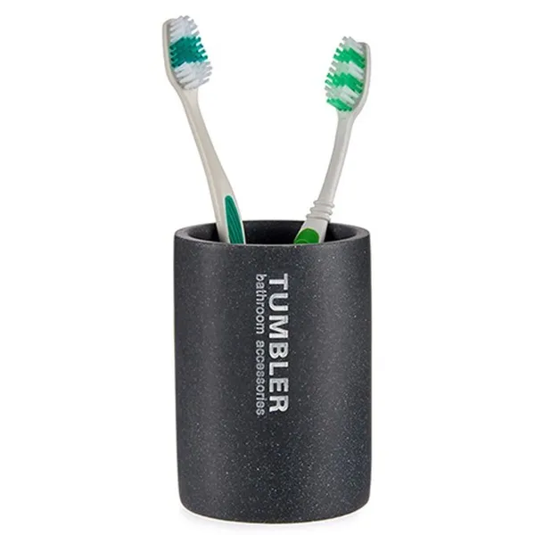 Держатель для зубной щетки Berilo Tumbler Серый Смола 7,5 x 10,2 x 7,5 cm (12 штук)