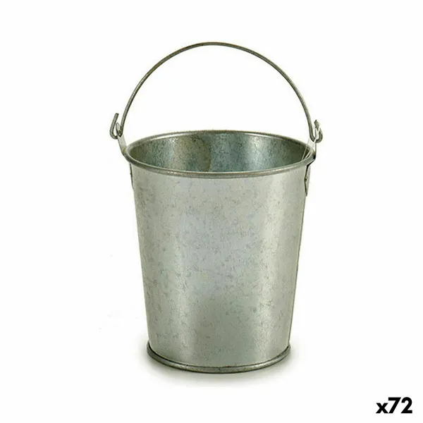 Kasvit Ibergarden Hopeinen Sinkki Kuutio 15,5 x 11 x 11 cm 11,5 x 10 x 10 cm 11,5 x 15,5 x 10 cm (72 Osaa)