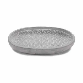 Gėlių vazono indas Ibergarden Pilka Cementas Su palengvėjimu 28 x 4 x 23 cm (6 vnt.)