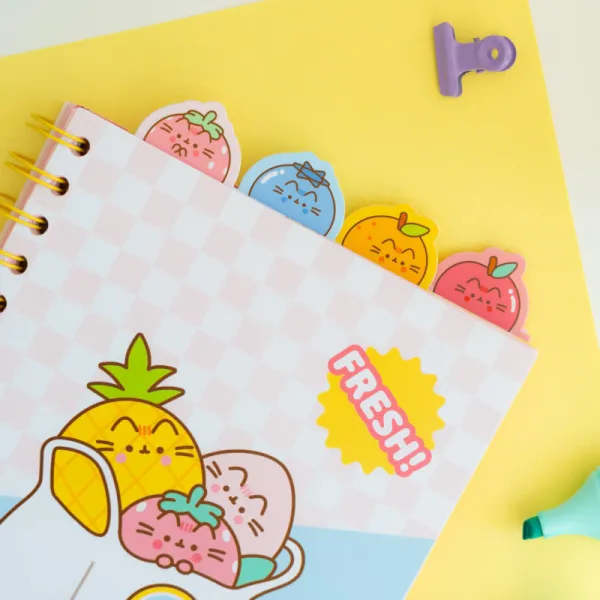 Pusheen - A5 Notebook / Notebook from the Fruits collection