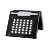 Sienas gaisma EDM 31847 Melns 2 W 220 lm Kustības Sensors Solārais (6500 K)