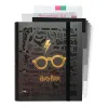 Harry Potter - A4 binder with sheets (4 rings, elastic band)