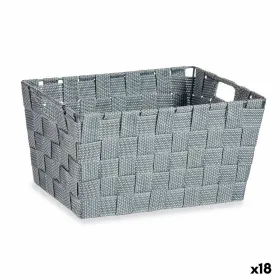 Универсальная корзина Kipit Серый полиэстер Ткань переплетенный 5 L (18 штук)