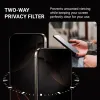Crong Privacy 3D Armor Glass - Tempered Privacy Glass iPhone 17 Pro Max / iPhone 16 Pro Max
