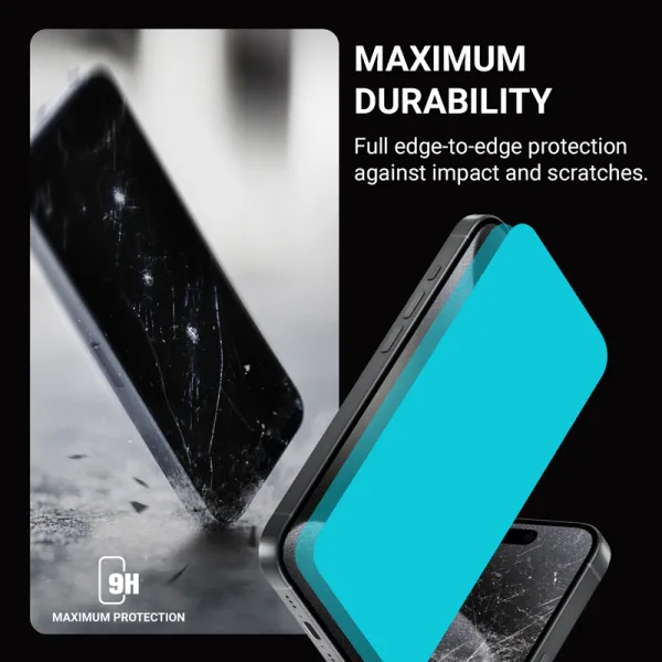 Crong Privacy 3D Armor Glass - Tempered Privacy Glass iPhone 17 Pro Max / iPhone 16 Pro Max