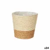 Kabantis šviestuvas Ibergarden Ruda Virvė Plastmasinis 14 x 12,5 x 14 cm 14 x 13 x 14 cm (24 vnt.)