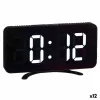 Digitaalinen Pöytäkello Gift Decor Musta (12 osaa)