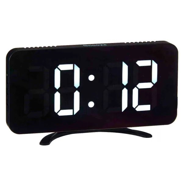 Digitaalinen Pöytäkello Gift Decor Musta (12 osaa)