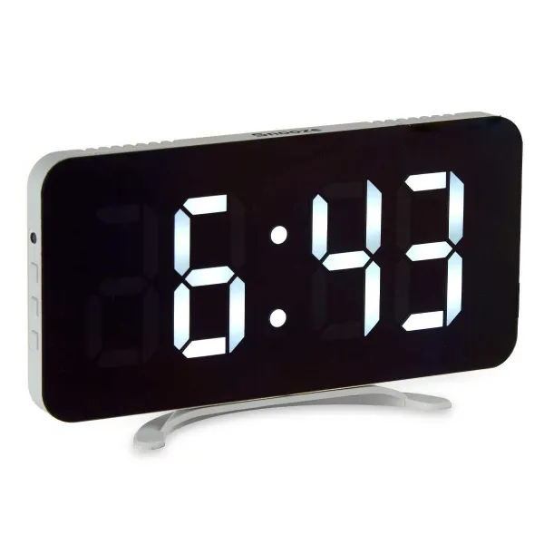 Digitaalinen Pöytäkello Gift Decor Valkoinen (12 osaa)