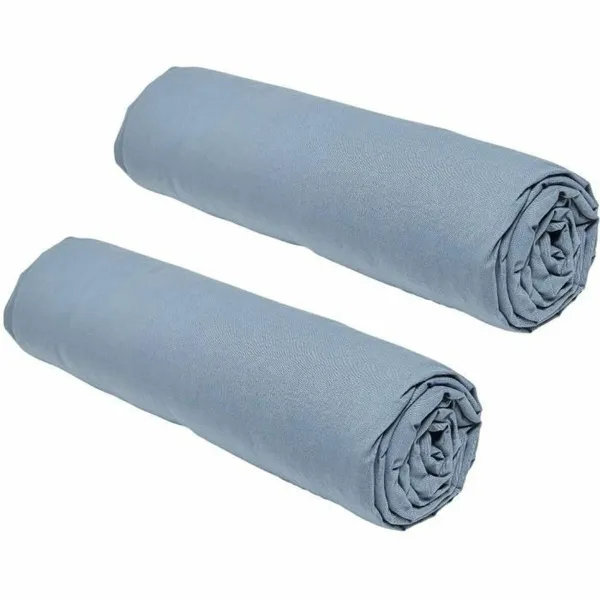 Подогнанный лист TODAY essential  Denim 160 x 200 cm