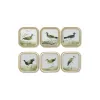 Glezna DKD Home Decor Stikls Koks MDF 30 x 2 x 30 cm