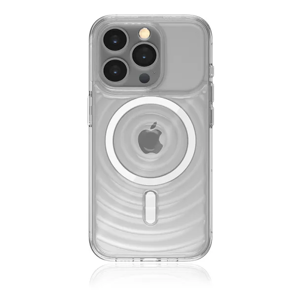 STM Reawaken Ripple MagSafe - Case for iPhone 15 Pro (Clear)