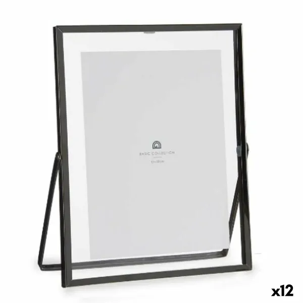 Фото рамка Gift Decor Чёрный Металл Cтекло Пластик (12 штук)