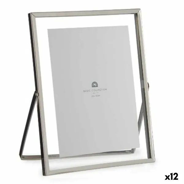 Фото рамка Gift Decor Серебристый Металл Cтекло Пластик (12 штук)