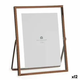 Nuotraukų rėmelis Gift Decor Varinis Metalinis stiklas Plastmasinis (12 vnt.)