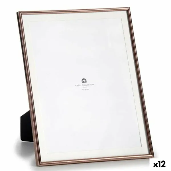 Фото рамка Gift Decor Медь Стеклянный Сталь (12 штук)