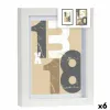 Настенные фоторамки Gift Decor Белый Cтекло Деревянный MDF (6 штук)