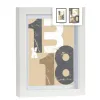 Настенные фоторамки Gift Decor Белый Cтекло Деревянный MDF (6 штук)