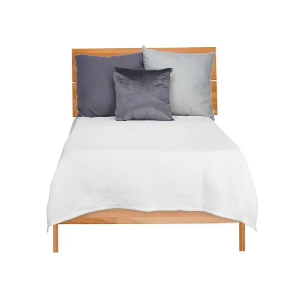 Lovatiesė (antklodė) Gift Decor Balta 180 x 260 cm Rombas (4 vnt.)