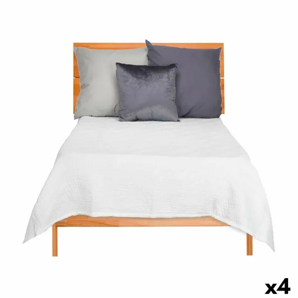 Vuodepeite (viltti) Gift Decor Valkoinen 180 x 260 cm (4 osaa)