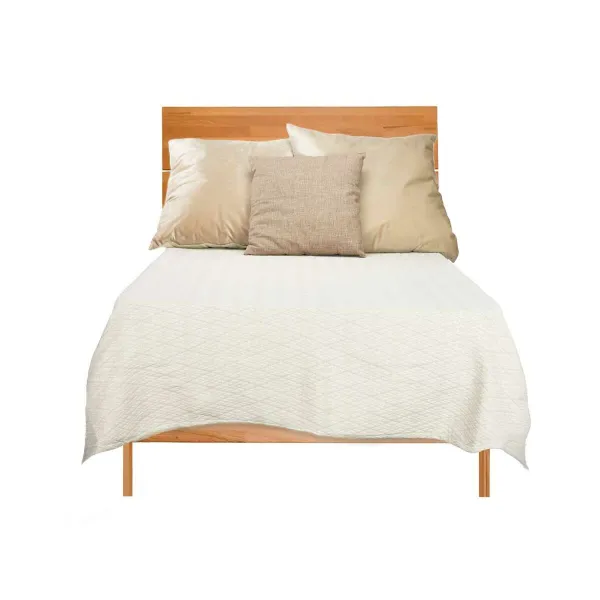 Bedspread (quilt) Gift Decor Beige 180 x 260 cm Rhombus (4 Units)