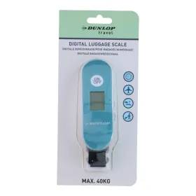 Dunlop - Digital luggage scale up to 40 kg (Turquoise)