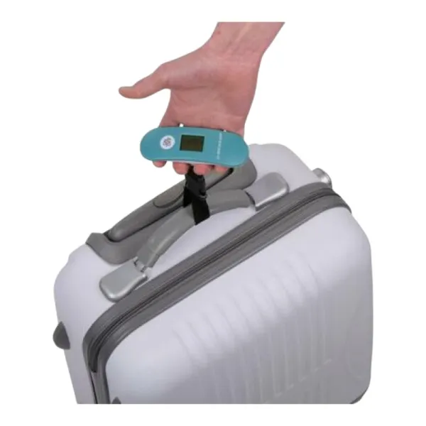 Dunlop - Digital luggage scale up to 40 kg (Turquoise)