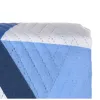 Reversible Bedspread Gift Decor Blue White 180 x 260 cm 260 x 0,3 x 180 cm (6 Units)