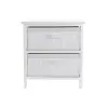 Тумба с ящиками DKD Home Decor Белый Бамбук Древесина павловнии 42 x 32 x 45 cm