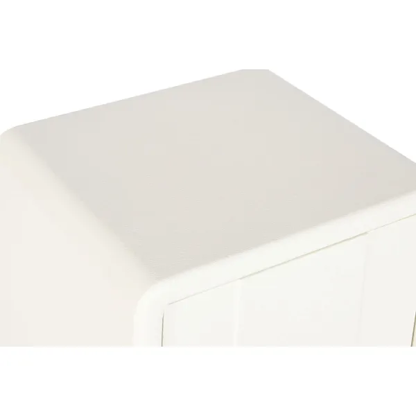 Ночной столик DKD Home Decor Белый Деревянный MDF 45 x 40 x 55 cm