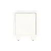 Ночной столик DKD Home Decor Белый Деревянный MDF 45 x 40 x 55 cm