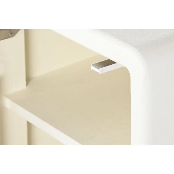Ночной столик DKD Home Decor Белый Деревянный MDF 45 x 40 x 55 cm