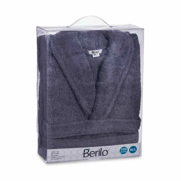 Dressing Gown Berilo Grey M/L (6 Units)