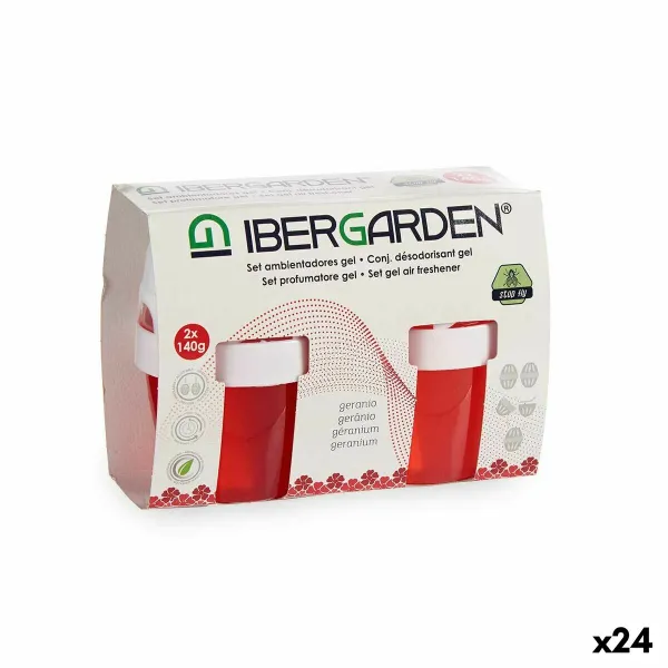 Gaisa atsvaidzinātāja komplekts Ibergarden Ģerānijs Želeja (24 gb.)