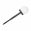 Marker Ibergarden White Black Plastic 10 x 34,5 x 10 cm 10 x 24,5 x 10 cm Ball Solar charging (12 Units)