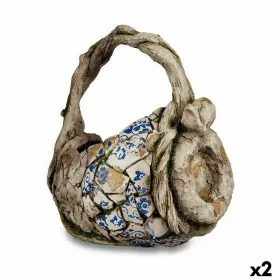 Dekoratyvinė sodo figūra Ibergarden Polirezinas Vaza 23,5 x 35 x 31 cm (2 vnt.)