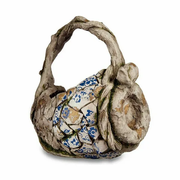 Koristeellinen puutarhahahmo Ibergarden Polyresiini Maljakko 23,5 x 35 x 31 cm (2 osaa)