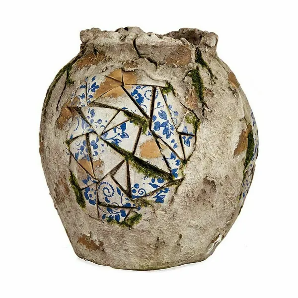 Dekoratyvinė sodo figūra Ibergarden Polirezinas Vaza 27 x 27 x 27 cm (2 vnt.)