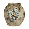 Decorative Garden Figure Ibergarden Polyresin Vase 27 x 27 x 27 cm (2 Units)